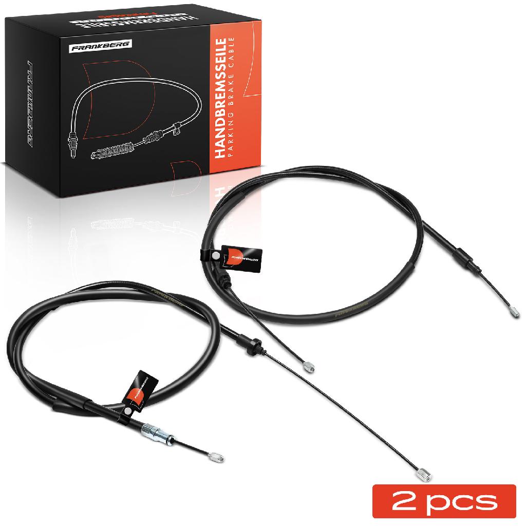 2x Seilzug Feststellbremse Hinterachse beidseitig für Citroën Berlingo Peugeot Partner