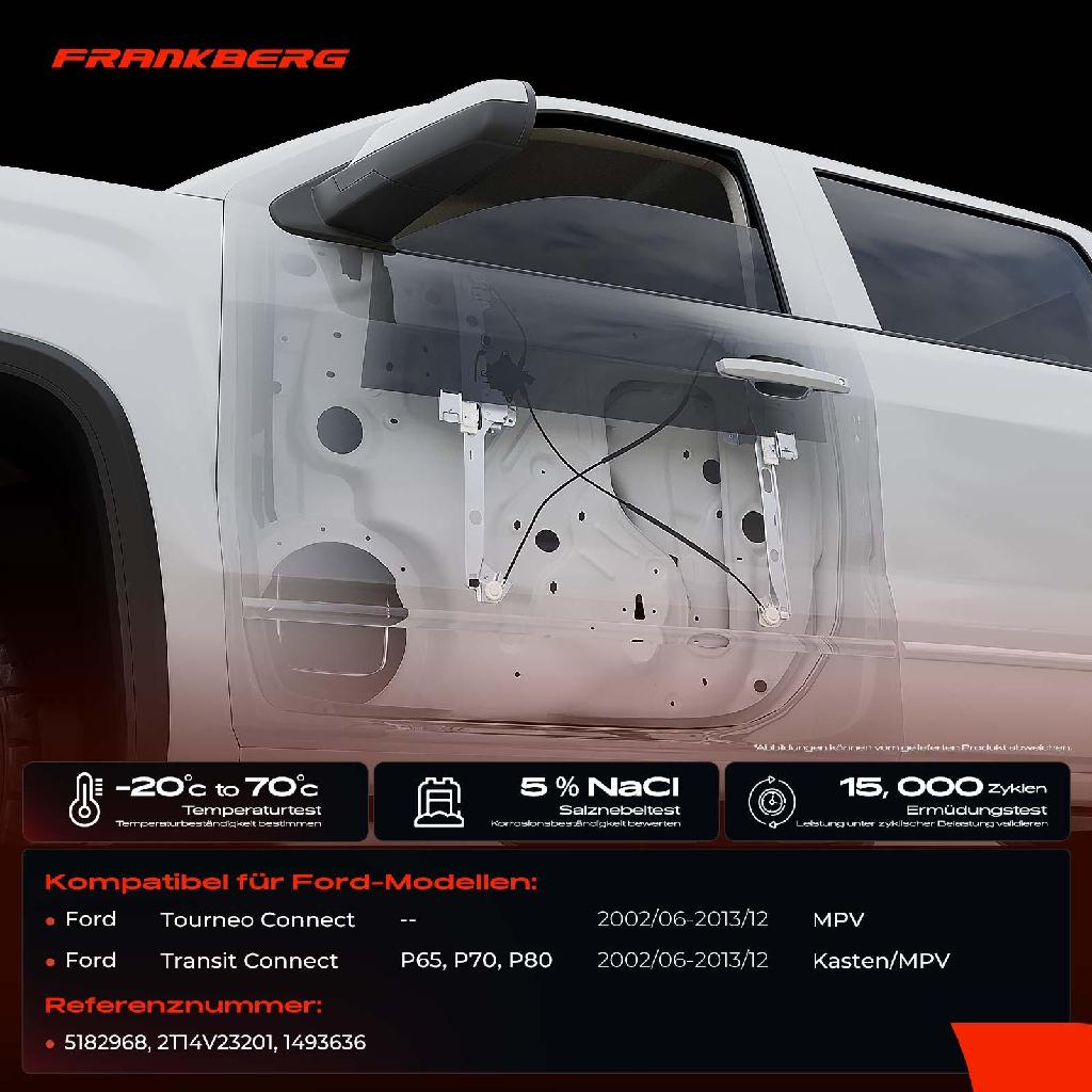 1x Fensterheber Vorne Links für Ford Tourneo/Transit Connect 2002-2013