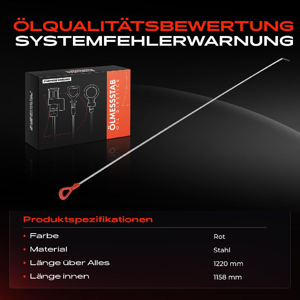 1x Ölmessstab Ölpeilstab Ölstab für Mercedes-Benz W163 W203 X204 W210 W211 W220