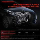 2x Motorlager Getriebelagerlager Vorne und Hinten für Toyota Land Cruiser 100 J1 Lexus 4.7L 1998-2007