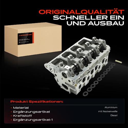 1x Zylinderkopf Komplett für VW Golf V Passat Audi A3 A4 A6 Skoda Seat Ford Bild 1x Zylinderkopf Komplett für VW Golf V Passat Audi A3 A4 A6 Skoda Seat Ford