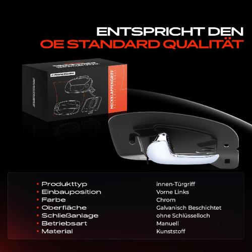 1x Türgriff Vorne Links innen für Opel Combo Kasten/MPV Tour Corsa C 1.2L 1.4L 1.6L 1.7L 1.0L 1.8L 2000-2012 Bild 1x Türgriff Vorne Links innen für Opel Combo Kasten/MPV Tour Corsa C 1.2L 1.4L 1.6L 1.7L 1.0L 1.8L 2000-2012