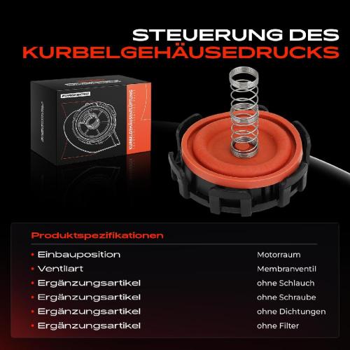 1x Ventil Kurbelgehäusentlüftung für Citroën Fiat Ford Mini Peugeot Volvo Suzuki Bild 1x Ventil Kurbelgehäusentlüftung für Citroën Fiat Ford Mini Peugeot Volvo Suzuki