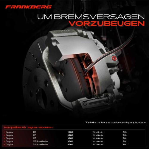 2x Warnkontakt Bremsbelagverschleiß Vorne für Jaguar XE X760 XF Sportbrake X260 Bild 2x Warnkontakt Bremsbelagverschleiß Vorne für Jaguar XE X760 XF Sportbrake X260