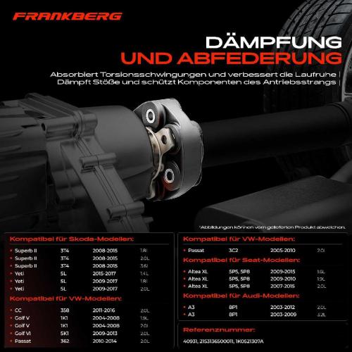 1x Gelenkscheibe Hardyscheibe Kardanwelle Hinten für VW Golf 5 6 Passat Tiguan Audi A3 8P Q3 8U Bild 1x Gelenkscheibe Hardyscheibe Kardanwelle Hinten für VW Golf 5 6 Passat Tiguan Audi A3 8P Q3 8U