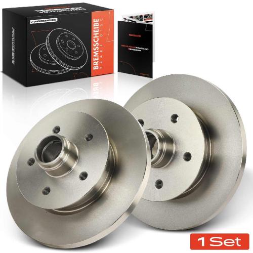 2x Bremsscheiben Vorderachse für VW Transporter III Bus Kasten Pritsche/Fahrgestell 1984-1992 Bild 2x Bremsscheiben Vorderachse für VW Transporter III Bus Kasten Pritsche/Fahrgestell 1984-1992
