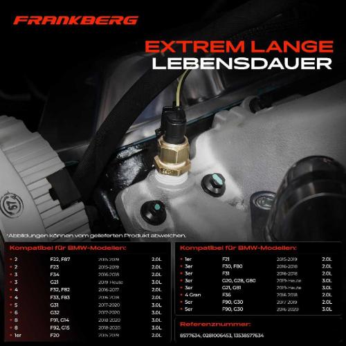 1x Sensor Kraftstoffdruck Drucksensor für BMW 3er F30 G20 1er F20 5er F90 G31 X1 X7 Bild 1x Sensor Kraftstoffdruck Drucksensor für BMW 3er F30 G20 1er F20 5er F90 G31 X1 X7