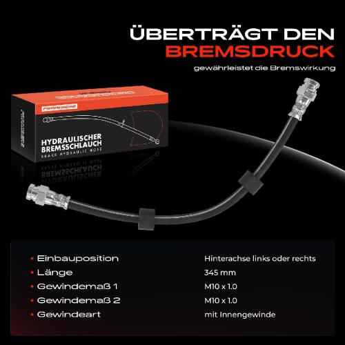 1x Bremsschlauch Bremsschläuche Hinterachse Rechts für Toyota Land Cruiser 90 100 Lexus Bild 1x Bremsschlauch Bremsschläuche Hinterachse Rechts für Toyota Land Cruiser 90 100 Lexus