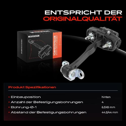 1x Türfeststeller Türfangband Türstopper Hinten für Alfa Romeo 159 Sportwagon 939 2006-2012 Bild 1x Türfeststeller Türfangband Türstopper Hinten für Alfa Romeo 159 Sportwagon 939 2006-2012