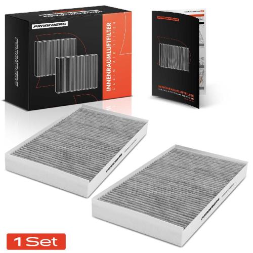 2x Innenraumfilter Aktivkohle für Mercedes-Benz Viano Vito/Mixto Bus W639 Bild 2x Innenraumfilter Aktivkohle für Mercedes-Benz Viano Vito/Mixto Bus W639