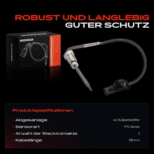 1x Abgastemperatursensor für Fiat 500L Tipo Kombi Schrägheck Alfa Romeo Giulietta Bild 1x Abgastemperatursensor für Fiat 500L Tipo Kombi Schrägheck Alfa Romeo Giulietta