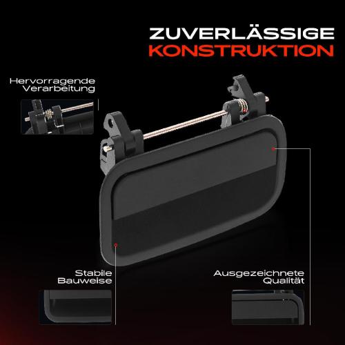 1x Türgriff Hinten außen für Opel Astra F Cabriolet Caravan CC Kasten/Kombi Klasseic Stufenheck Bild 1x Türgriff Hinten außen für Opel Astra F Cabriolet Caravan CC Kasten/Kombi Klasseic Stufenheck