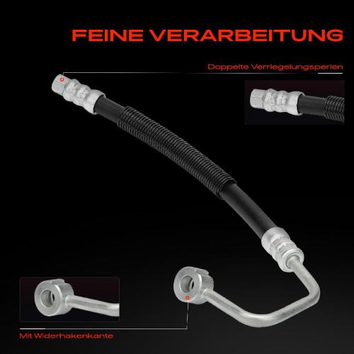 1x Hydraulikschlauch Lenkung für Mitsubishi L200 K5T K6T K7T 2.4L 1996-2007 Bild 1x Hydraulikschlauch Lenkung für Mitsubishi L200 K5T K6T K7T 2.4L 1996-2007