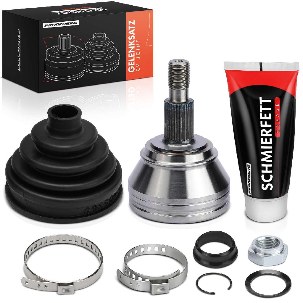 Frankberg 1x Antriebswelle Gelenksatz Vorderachse für VW Golf Bora Audi A3 8L1 TT Seat Leon Toledo
