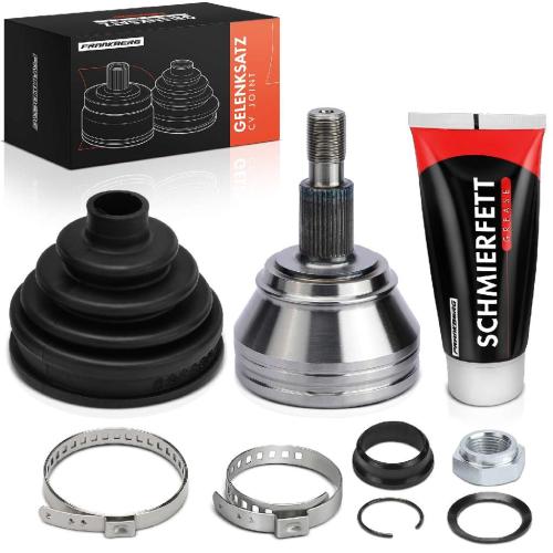 Frankberg 1x Antriebswelle Gelenksatz Vorderachse für VW Golf Bora Audi A3 8L1 TT Seat Leon Toledo Bild Frankberg 1x Antriebswelle Gelenksatz Vorderachse für VW Golf Bora Audi A3 8L1 TT Seat Leon Toledo