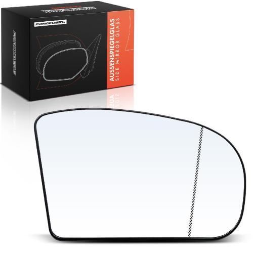 1x Spiegelglas Außenspiegel rechts für Mercedes-Benz C-Klasse Coupe W203 CL203 Bild 1x Spiegelglas Außenspiegel rechts für Mercedes-Benz C-Klasse Coupe W203 CL203