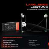 1x Fensterheber Vorne Rechts für Seat Cordoba 6K1 6K2 Ibiza II 6K1 93-02