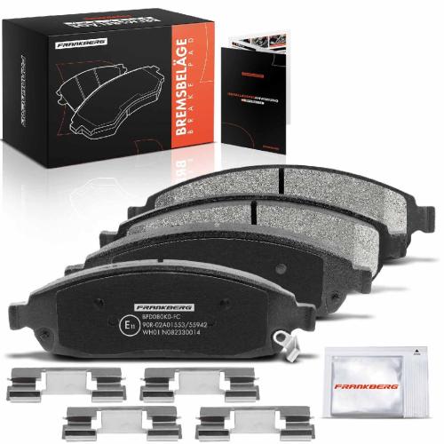 4x Bremsbeläge Vorderachse für Jeep Commander Van Grand Cherokee III XH XK 2004-2010 Bild 4x Bremsbeläge Vorderachse für Jeep Commander Van Grand Cherokee III XH XK 2004-2010