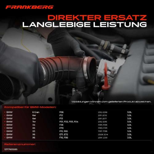 1x Ansaugschlauch, Luftfilter für BMW 6er F06 F12 F13 X5 E70 X6 E71 F16 Bild 1x Ansaugschlauch, Luftfilter für BMW 6er F06 F12 F13 X5 E70 X6 E71 F16