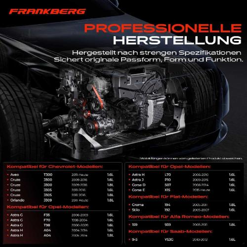 1x Umlenkrolle Führungsrolle für Opel Astra Alfa Romeo Chevrolet Saab Bild 1x Umlenkrolle Führungsrolle für Opel Astra Alfa Romeo Chevrolet Saab