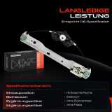 1x Fensterheber Hinten Rechts für Volvo S60 134 2010-2018