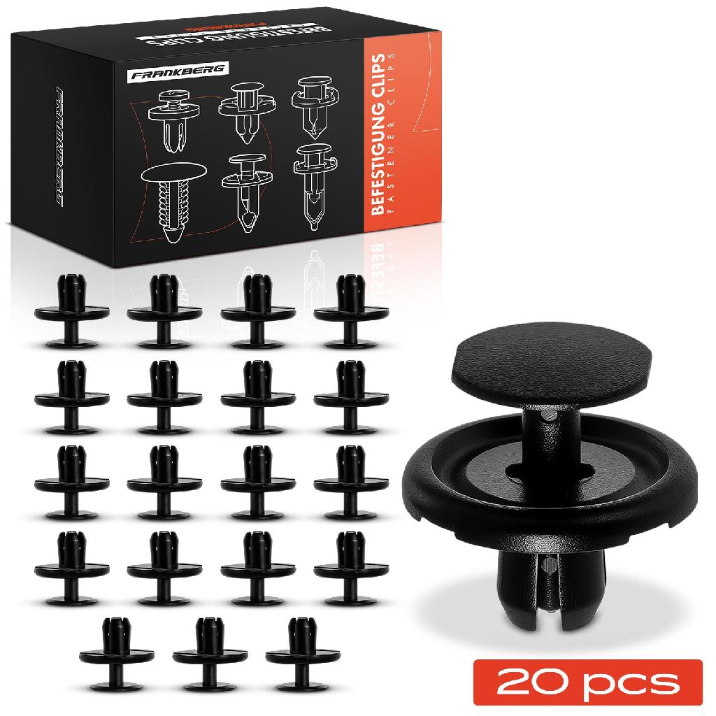 20x Befestigungsclips Radhausschale für Toyota Auris Aygo Yaris Citroën C1 II