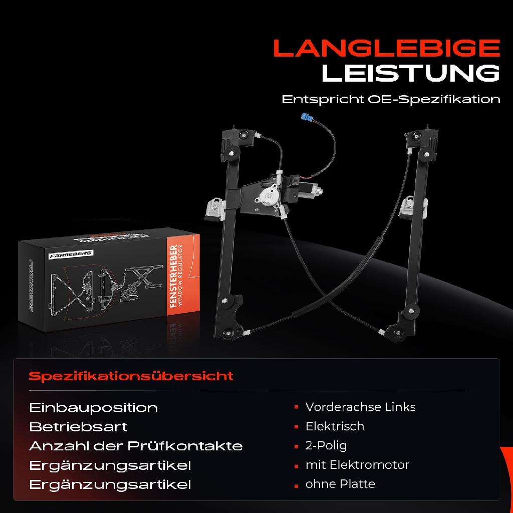 1x Fensterheber Vorne Links für Land Rover Freelander LN 98-06 CUH000033