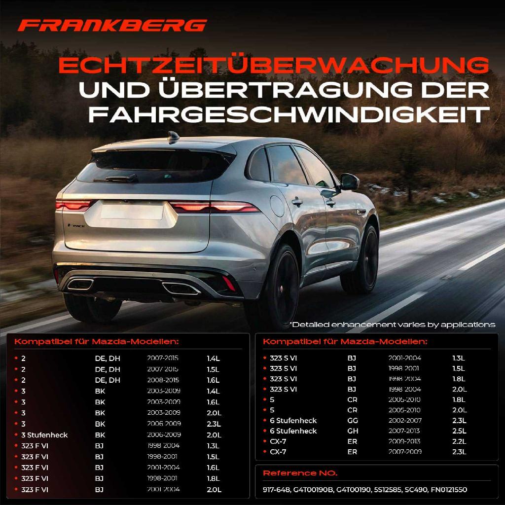 1x Geschwindigkeitssensor für Mazda 2 3 Stufenheck 5 6 CX-7