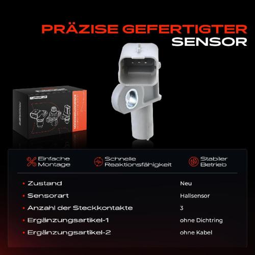 1x Nockenwellenposition Sensor für Citroën Berlingo Ford Focus Peugeot 307 308 Fiat Lancia Bild 1x Nockenwellenposition Sensor für Citroën Berlingo Ford Focus Peugeot 307 308 Fiat Lancia