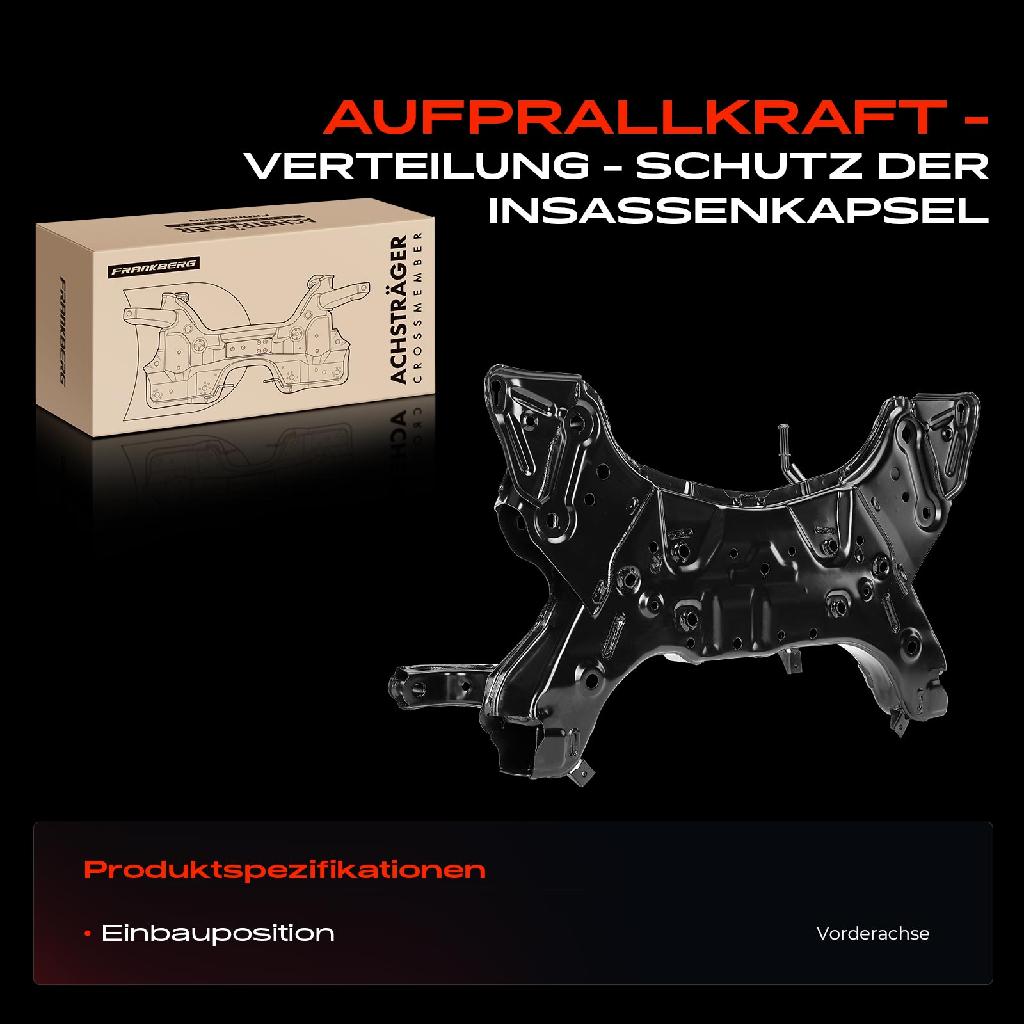 1x Achskörper Achsträger Motorträger Vorderachse für Hyundai i30 GD i30 Coupe KIA Cee'D JD Pro Cee'D