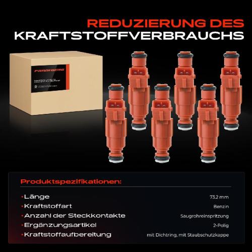 6x Einspritzventil Einspritzdüse für Alfa Romeo 147 156 166 GT Spider Lancia Thesis Bild 6x Einspritzventil Einspritzdüse für Alfa Romeo 147 156 166 GT Spider Lancia Thesis