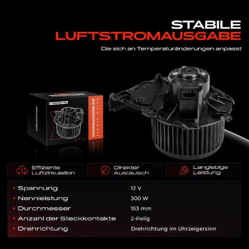 1x Gebläsemotor Innenraumgebläse für Citroën Jumpy Peugeot Expert Bild 1x Gebläsemotor Innenraumgebläse für Citroën Jumpy Peugeot Expert