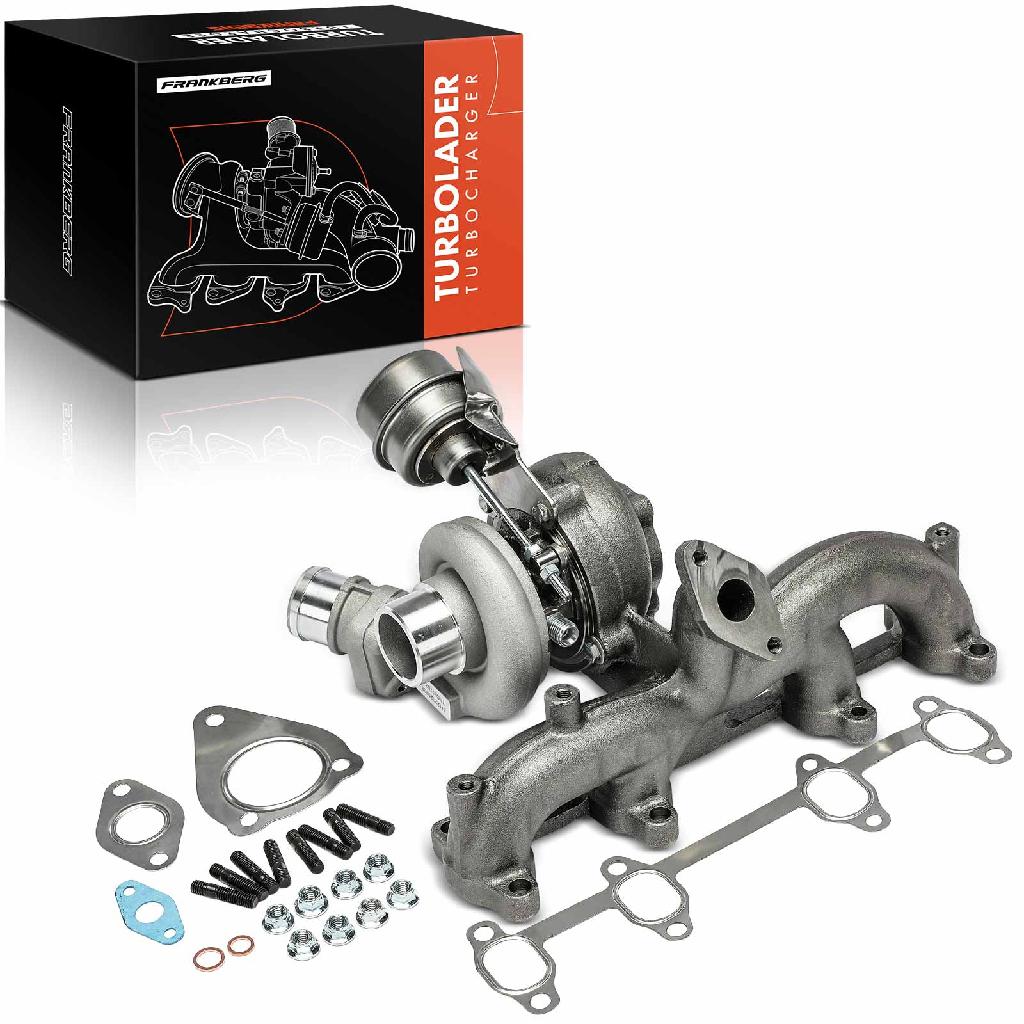 Frankberg 1x Turbolader Abgaskrümmer Einheit für VW Polo Seat Cordoba Ibiza III Skoda Fabia I Combi Praktik