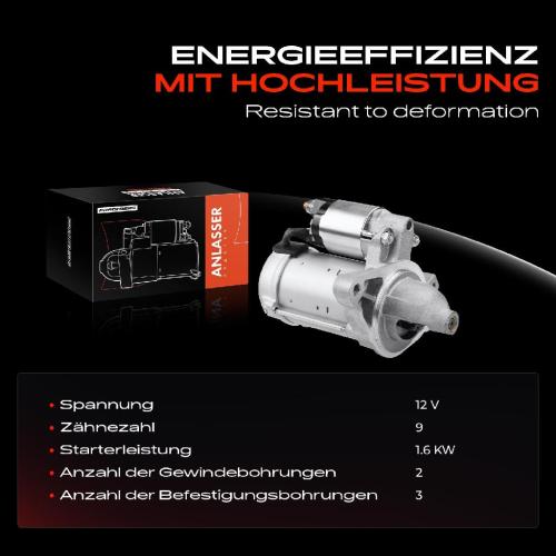 Frankberg 1x Anlasser Starter für Daihatsu Cuore VII L275 L276 L285 Toyota Yaris P13 P9 1.0L 2005-2020 Bild Frankberg 1x Anlasser Starter für Daihatsu Cuore VII L275 L276 L285 Toyota Yaris P13 P9 1.0L 2005-2020