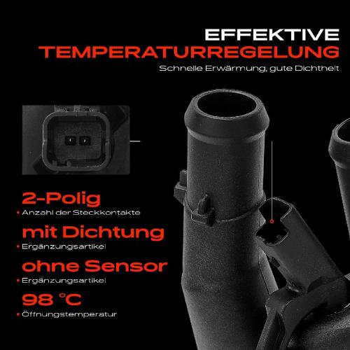 Frankberg 1x Thermostat K hlmittel f r Ford C-Max DM2 Fiesta V JD JH Focus II DA DP HCP 2.0L Bild Frankberg 1x Thermostat K hlmittel f r Ford C-Max DM2 Fiesta V JD JH Focus II DA DP HCP 2.0L