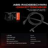 1x ABS Sensor Hinterachse rechts für VW Crafter 30-35 Bus 2E Crafter 30-50 Kasten Bus 2F 2E Mercedes-Benz