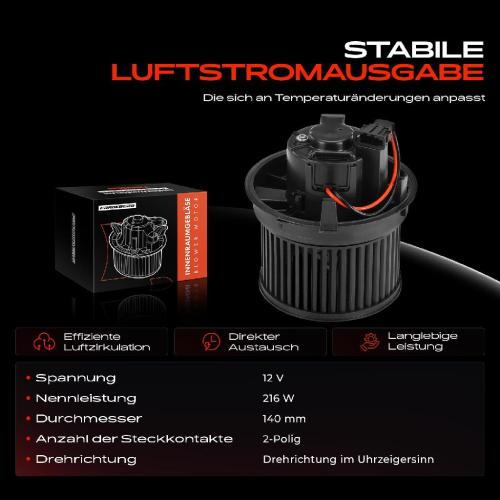 Frankberg 1x Gebläsemotor Innenraumgebläse für Citroën C1 II PA PS Peugeot 108 Toyota Aygo Bild Frankberg 1x Gebläsemotor Innenraumgebläse für Citroën C1 II PA PS Peugeot 108 Toyota Aygo