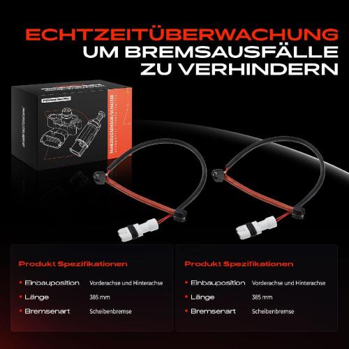 2x Warnkontakt Bremsbelagverschleiß Vorderachse oder Hinterachse für Porsche 944 968 Cabriolet 2.5L 3.0L Bild 2x Warnkontakt Bremsbelagverschleiß Vorderachse oder Hinterachse für Porsche 944 968 Cabriolet 2.5L 3.0L