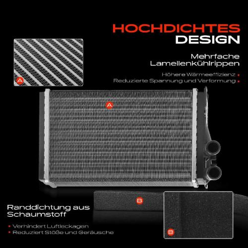 1x Wärmetauscher Innenraumheizung für VW Passat 3B Audi A4 8D B5 80 90 Skoda Superb Bild 1x Wärmetauscher Innenraumheizung für VW Passat 3B Audi A4 8D B5 80 90 Skoda Superb