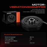 1x Riemenscheibe Kurbelwelle für Honda Accord VII CL CN CM Civic FK FN CR-V II