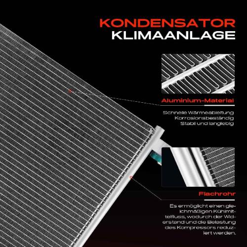 Frankberg 1x Kondensator Klimaanlage für Mercedes-Benz AMG GT C190 C-Klasse Bild Frankberg 1x Kondensator Klimaanlage für Mercedes-Benz AMG GT C190 C-Klasse