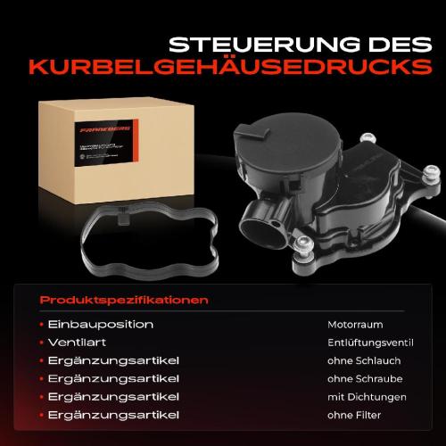 1x Ventil Kurbelgehäusentlüftung für BMW E90 E91 E92 E60 E61 E63 E64 X3 E83 X5 X6 Bild 1x Ventil Kurbelgehäusentlüftung für BMW E90 E91 E92 E60 E61 E63 E64 X3 E83 X5 X6