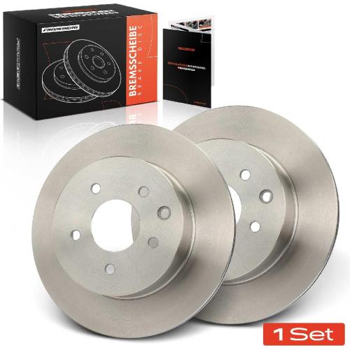 2x Bremsscheiben Hinterachse für Nissan Juke Leaf Qashqai I Van Rogue X-Trail Renault Koleos Bild 2x Bremsscheiben Hinterachse für Nissan Juke Leaf Qashqai I Van Rogue X-Trail Renault Koleos