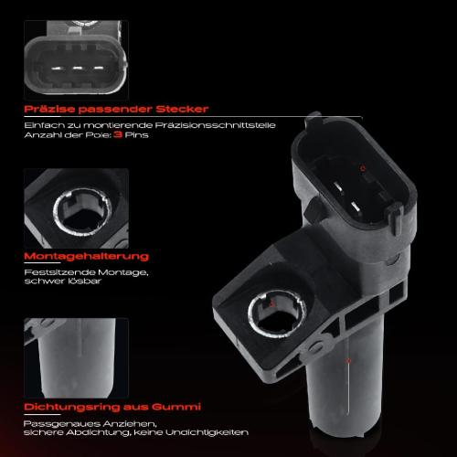 1x Kurbelwellensensor Impulsgeber für Mercedes-Benz W204 A205 W212 W213 X164 W164 W222 B906 Bild 1x Kurbelwellensensor Impulsgeber für Mercedes-Benz W204 A205 W212 W213 X164 W164 W222 B906