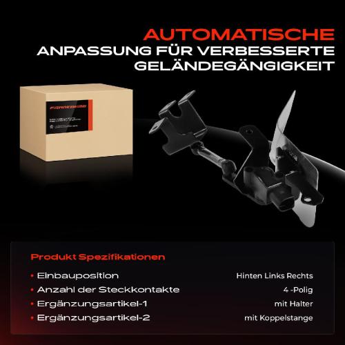 1x Höhensensor Niveauregulierung Hinten Links Rechts für VW Golf V VI Variant AJ5 1K5 Passat Jetta IV Bild 1x Höhensensor Niveauregulierung Hinten Links Rechts für VW Golf V VI Variant AJ5 1K5 Passat Jetta IV