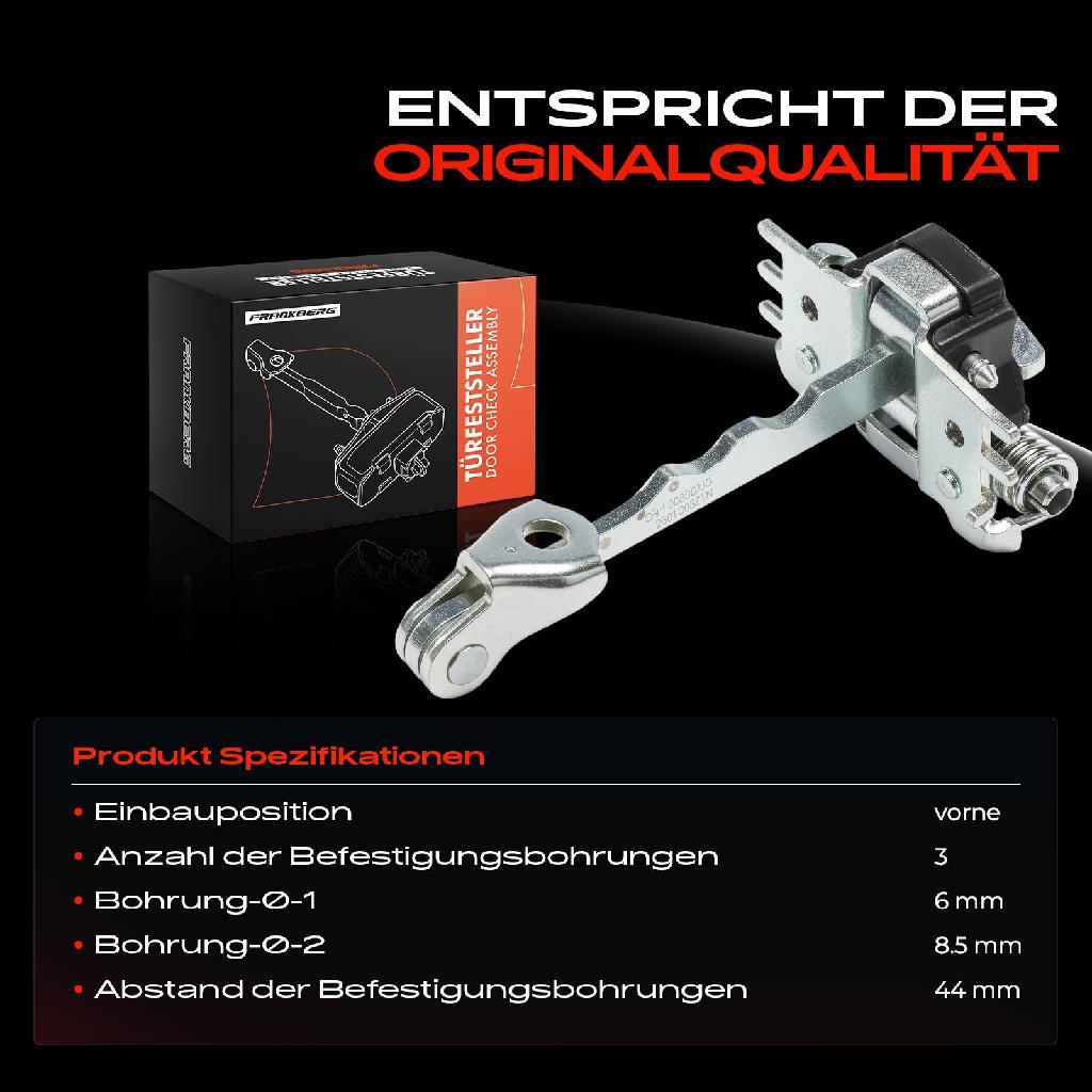 1x Türfeststeller Türfangband Türstopper Vorne für Renault Megane III Coupe DZ0/1