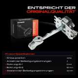 1x Türfeststeller Türfangband Türstopper Vorne für Renault Megane III Coupe DZ0/1