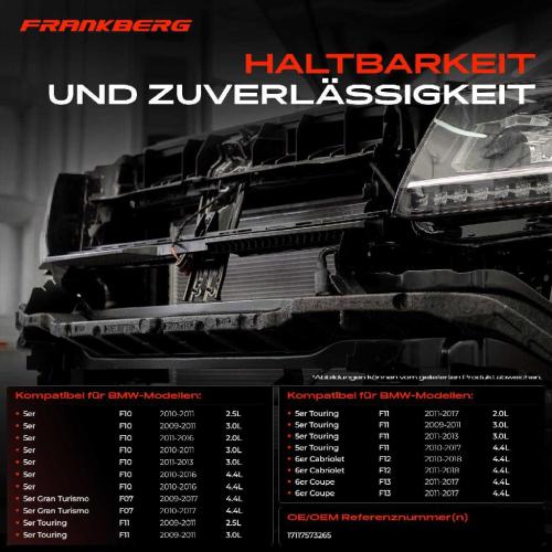 1x Lüfterhaube Vorne Oben für BMW 5er F10 F18 F11 F07 6er F12 F01 Bild 1x Lüfterhaube Vorne Oben für BMW 5er F10 F18 F11 F07 6er F12 F01