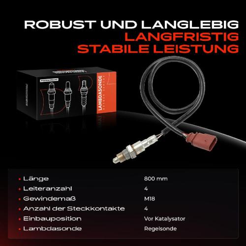 Frankberg 1x Lambdasonde Regelsonde Vor Katalysator für VW Golf VII Variant Sportsvan Touran Audi A3 Seat Leon Bild Frankberg 1x Lambdasonde Regelsonde Vor Katalysator für VW Golf VII Variant Sportsvan Touran Audi A3 Seat Leon