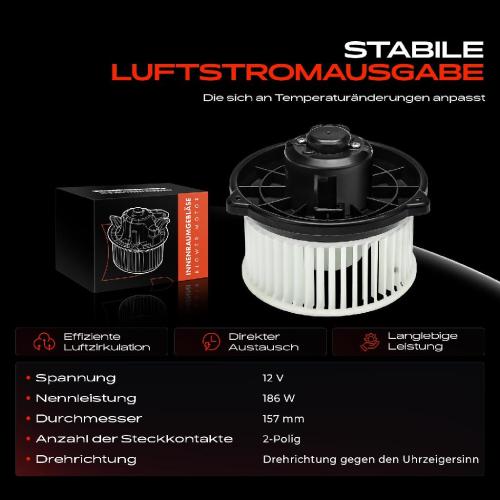 Frankberg 1x Gebläsemotor Innenraumgebläse für Toyota Corolla E10 E11 1992-2002 Bild Frankberg 1x Gebläsemotor Innenraumgebläse für Toyota Corolla E10 E11 1992-2002